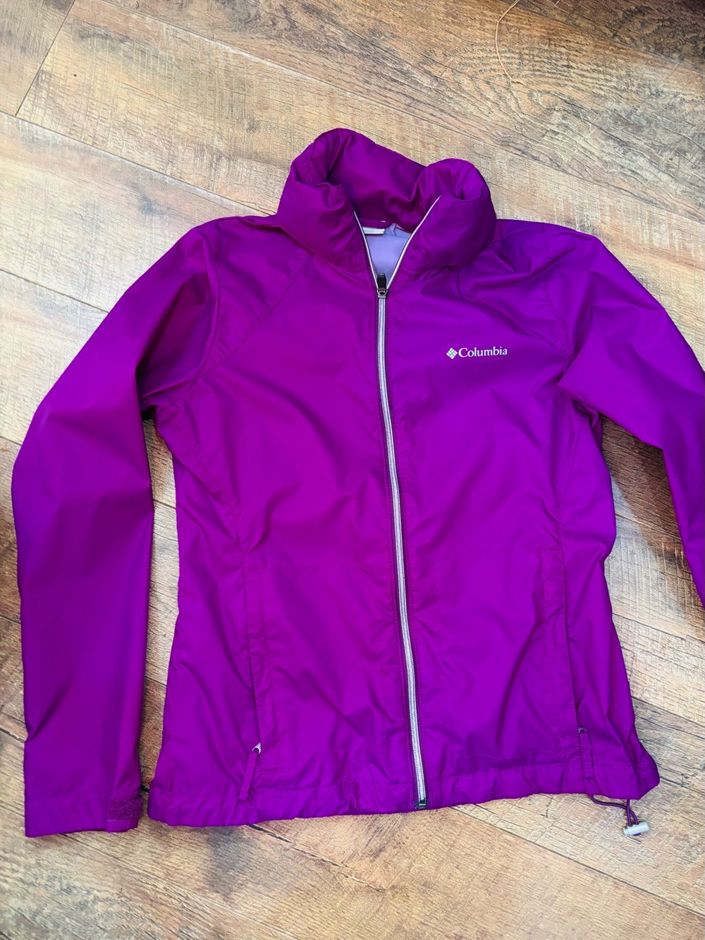 Columbia Women's Purple-Magenta Utility Jacket with Full Zip